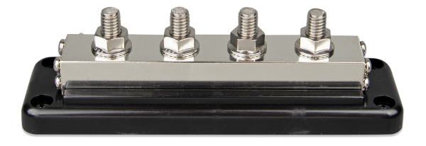 Busbar 600A 4P + ABS cover (front-angle)